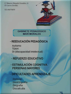 Logo Gabinete Pedagogico Mari Morales