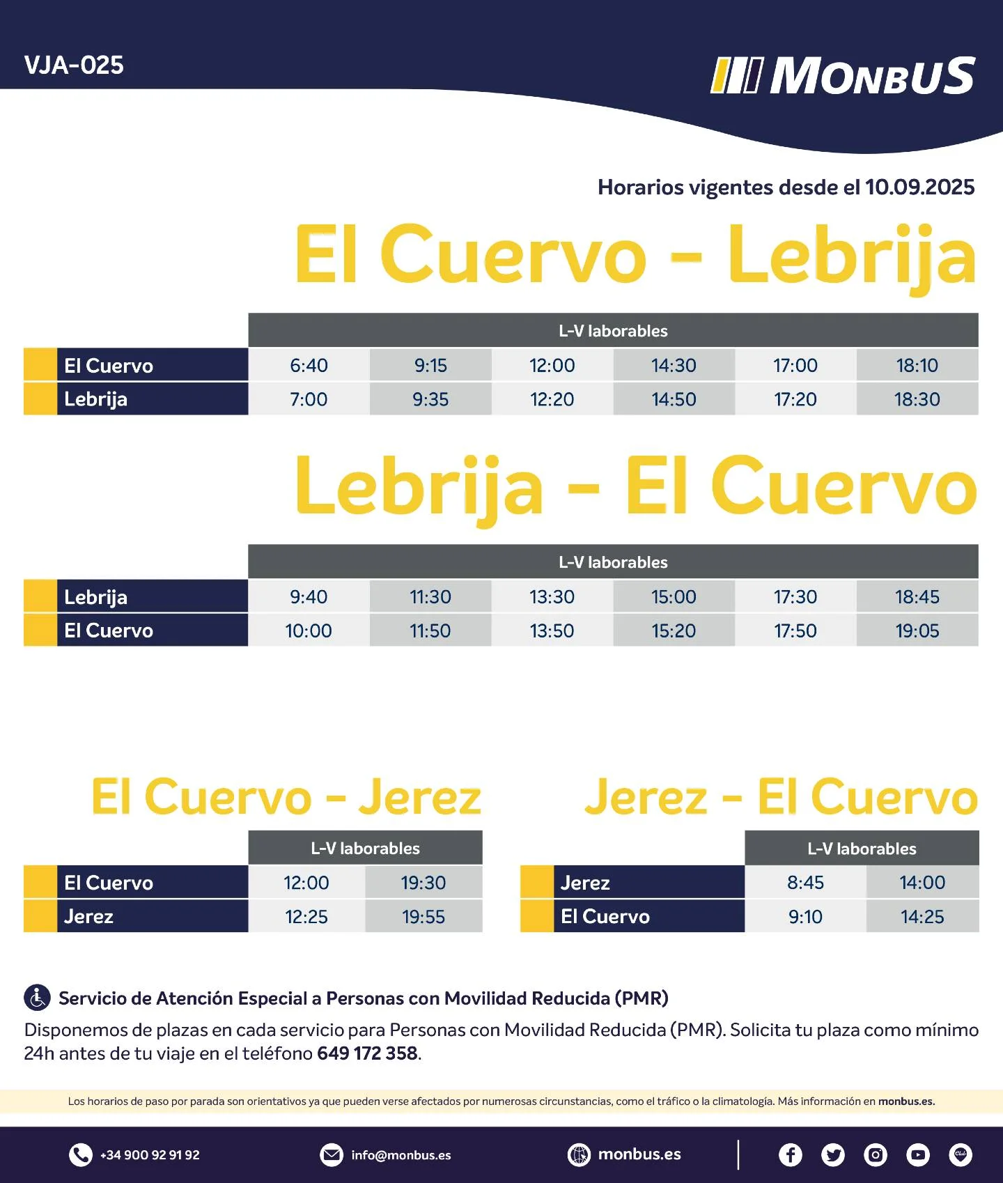 Horario Autobuses El Cuervo Lebrija